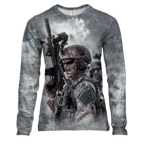 Жіночий 3D лонгслів СБУ