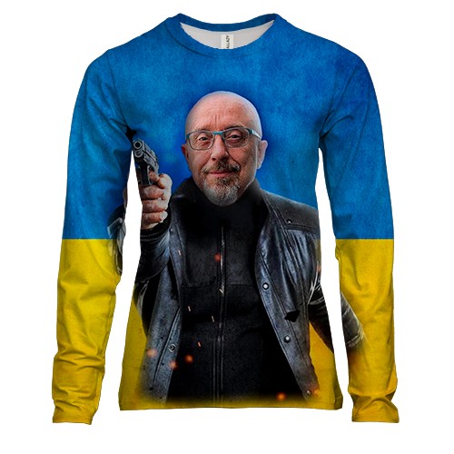 Женский 3D лонгслив Резников (Marvel Style)