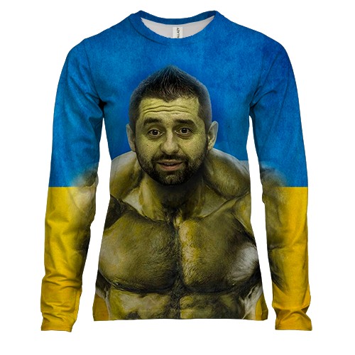 Женский 3D лонгслив Арахамия (Marvel Style)