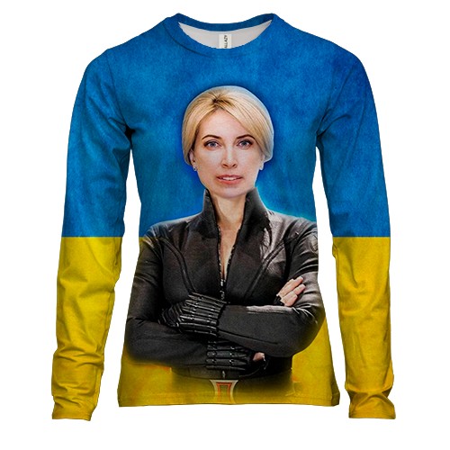 Женский 3D лонгслив Верещак (Marvel Style)