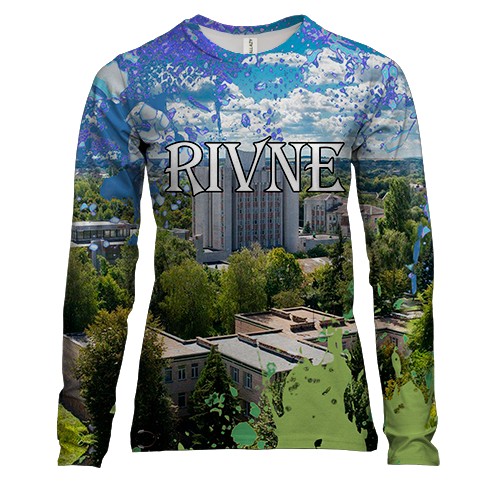 Женский 3D лонгслив Rivne