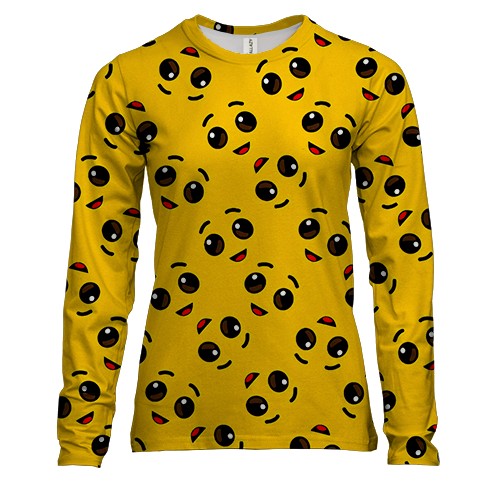 Женский 3D лонгслив Fortnite banana face