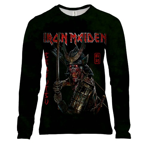 Женский 3D лонгслив Iron Maiden - Senjutsu