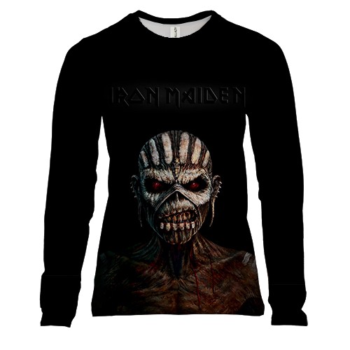 Женский 3D лонгслив Iron Maiden - The Book of Souls