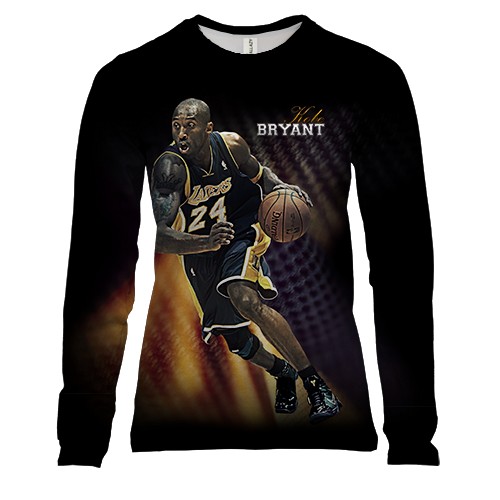 Женский 3D лонгслив Kobe Bryant