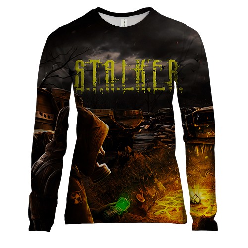 Жіночий 3D лонгслів Stalker (2)