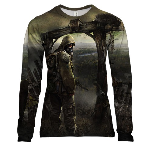 Женский 3D лонгслив Stalker