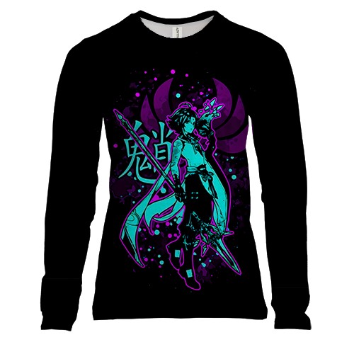 Жіночий 3D лонгслів Genshin Impact - СЯО