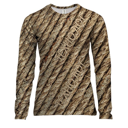 Женский 3D лонгслив для технолога