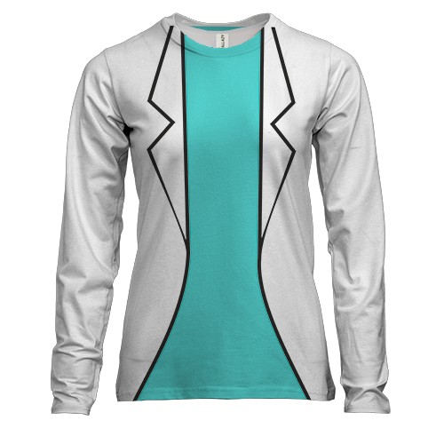 Женский 3D лонгслив Костюм Рика