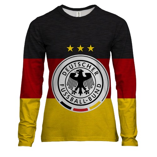 Жіночий 3D лонгслів Збірна Німеччини з футболу