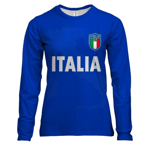 Жіночий 3D лонгслів Збірна Італії з футболу (2)