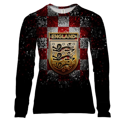 Жіночий 3D лонгслів Збірна Англії з футболу (2)