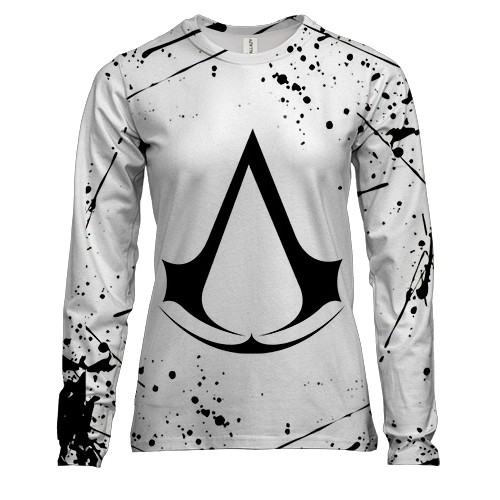 Женский 3D лонгслив Ассасин Крид