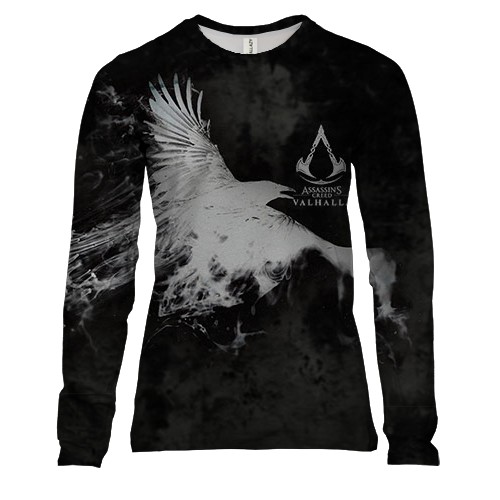 Жіночий 3D лонгслів Assassin’s Creed Valhalla (B)