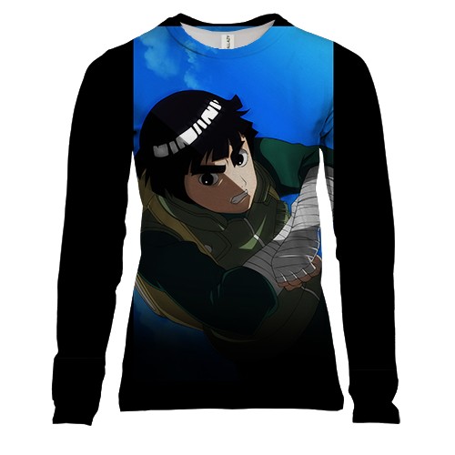 Женский 3D лонгслив Naruto character 44