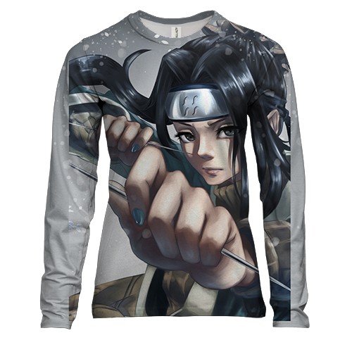 Женский 3D лонгслив Naruto character 42