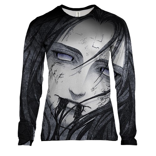 Женский 3D лонгслив Naruto character 43