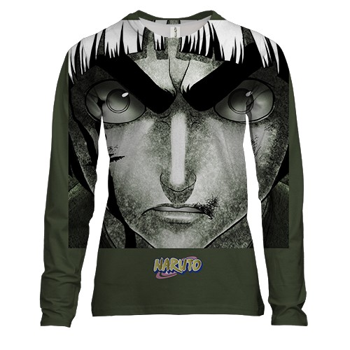 Женский 3D лонгслив Naruto character 40