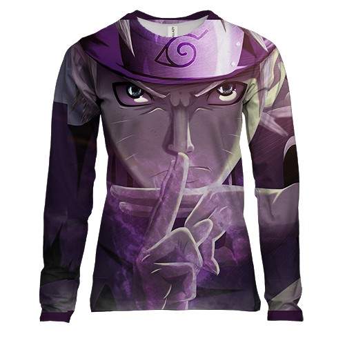 Женский 3D лонгслив Naruto Uzumaki 2