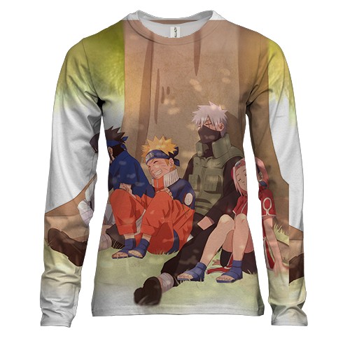 Женский 3D лонгслив Naruto`s comand 9