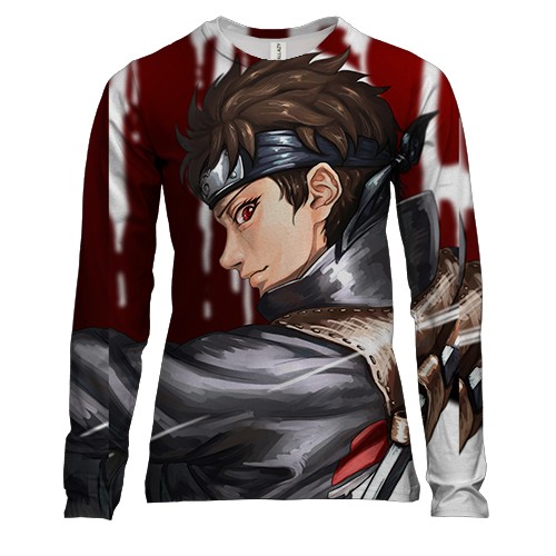 Женский 3D лонгслив Naruto characters 35