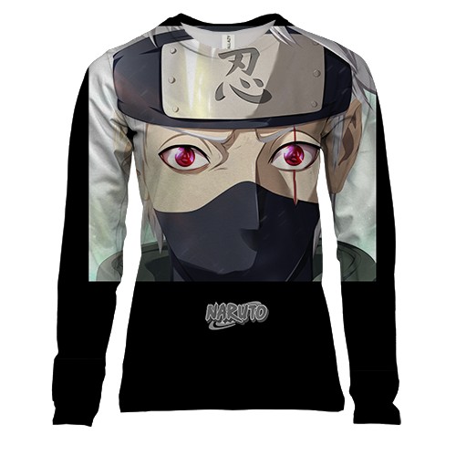 Женский 3D лонгслив Kakashi 2