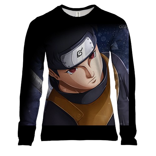 Жіночий 3D лонгслів Sasuke Uchiha 4