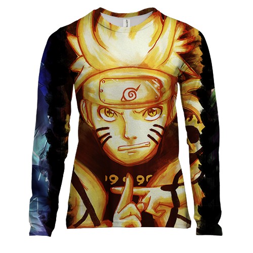 Женский 3D лонгслив Naruto`s comand 4