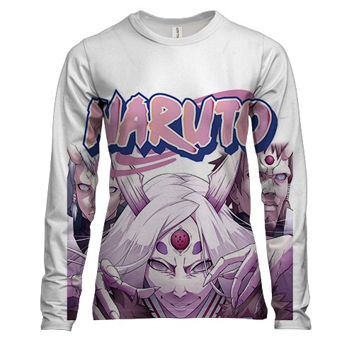 Женский 3D лонгслив Naruto character 30