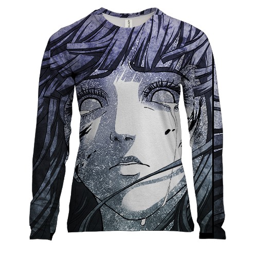 Жіночий 3D лонгслів Naruto character 23