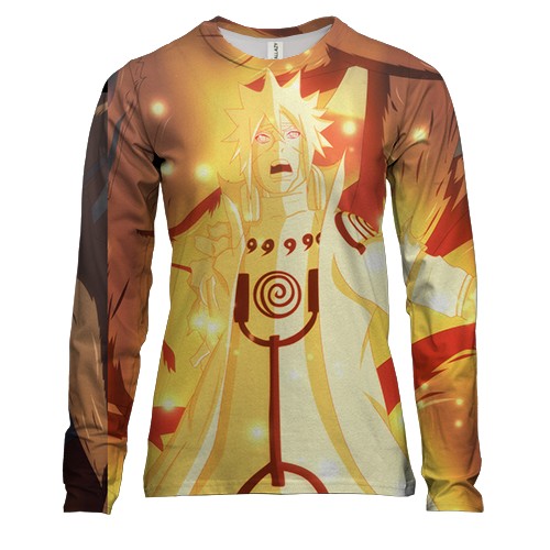 Жіночий 3D лонгслів Naruto and Minato