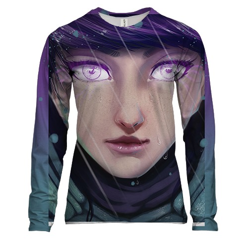 Жіночий 3D лонгслів Naruto character 22