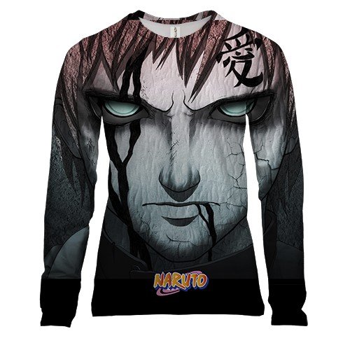 Жіночий 3D лонгслів Naruto character 16