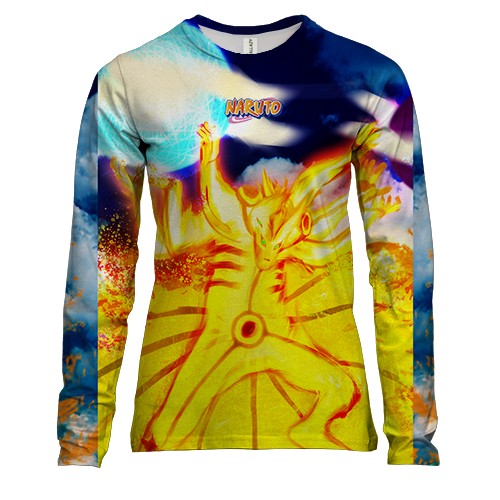 Жіночий 3D лонгслів Naruto character 9
