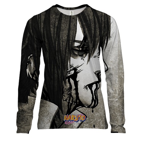 Женский 3D лонгслив Naruto character 12
