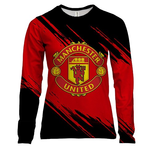 Женский 3D лонгслив MANCHESTER UNITED
