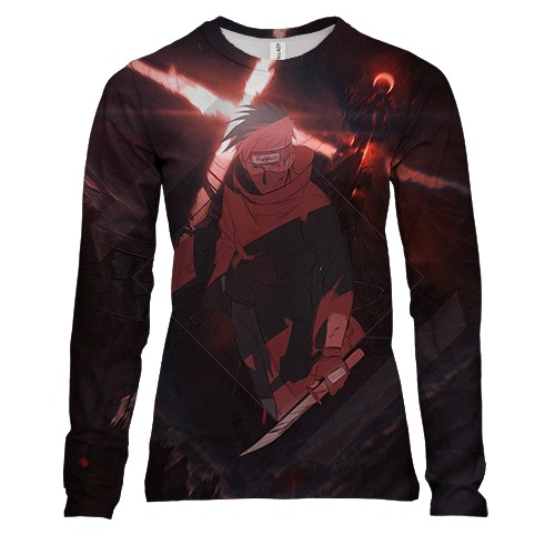 Женский 3D лонгслив Kakashi.