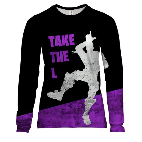 Жіночий 3D лонгслів Fortnite: Take The L