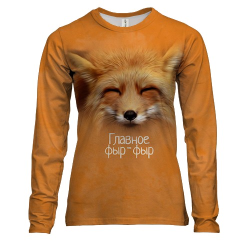 Жіночий 3D лонгслів Головне Фир-Фир
