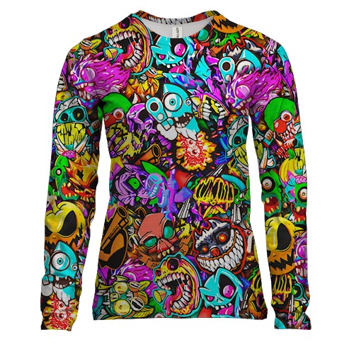 Жіночий 3D лонгслів Standoff 2 STICKERS