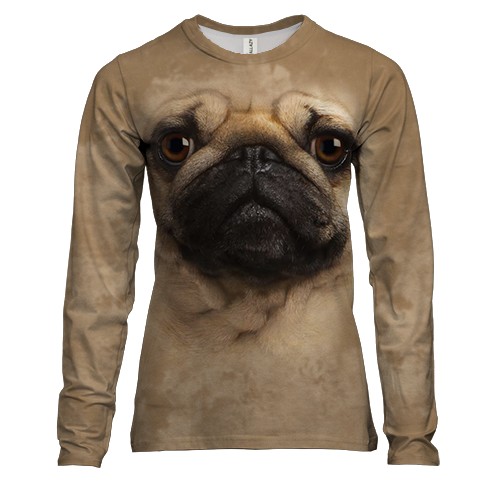 Жіночий 3D лонгслів з гмопсом