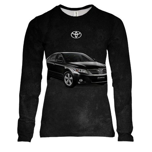 Женский 3D лонгслив Toyota Camry