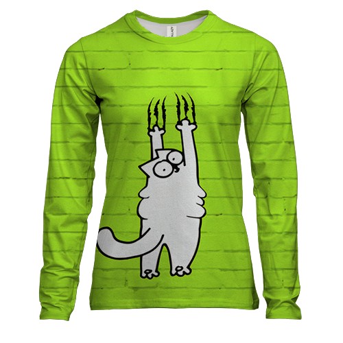 Жіночий 3D лонгслів Simon