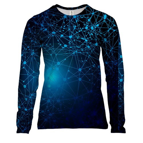 Женский 3D лонгслив Abstraction. 9
