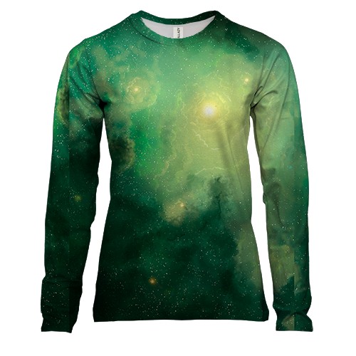 Женский 3D лонгслив Space Fog 2