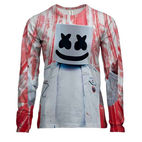 Жіночий 3D лонгслів Mr. Marshmallow