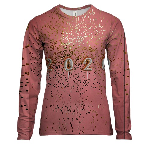 Жіночий 3D лонгслів 2020