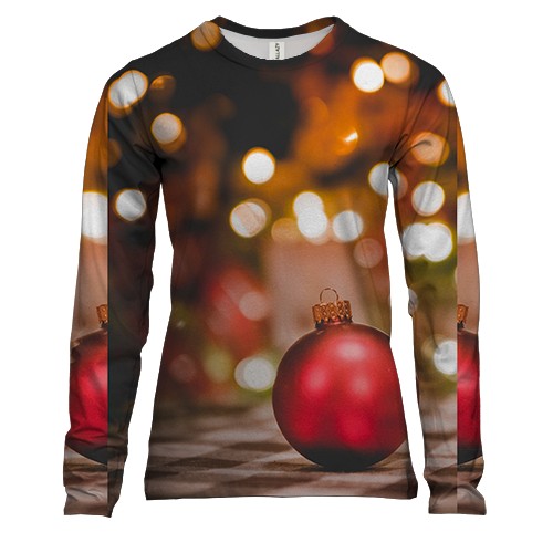 Жіночий 3D лонгслів Christmas toy