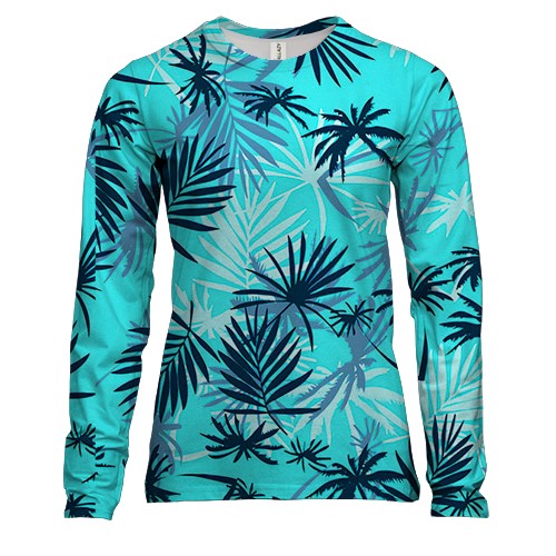 Женский 3D лонгслив GTA VICE CITY